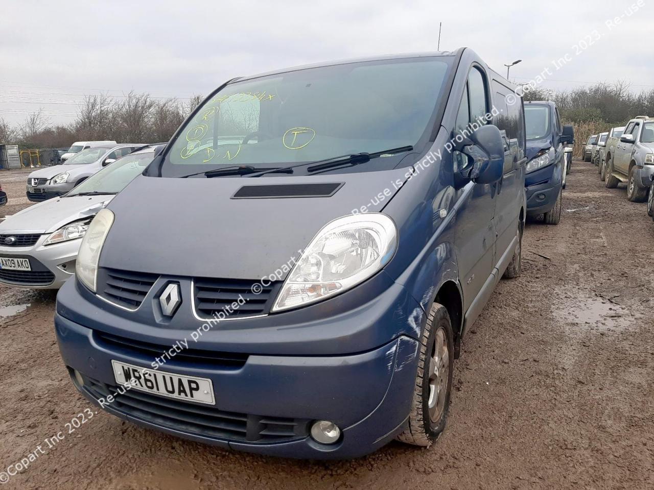 RENAULT TRAFIC SL2 2011. Lot# 37613384. VIN VF1FLFHA6CV420043. Photo 1